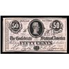 Image 1 : February 17, 1864 Fifty Cents The Confederate States of America Note