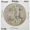 Image 1 : 1947 Panama Balboa Silver Coin