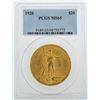 Image 1 : 1928 $20 St. Gaudens Double Eagle Gold Coin PCGS MS65