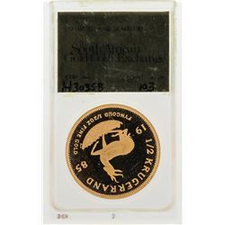 1985 South Africa 1/2 oz Gold Krugerrand Coin