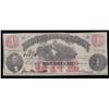 Image 1 : 1862 $1 Virginia Treasury Note Obsolete