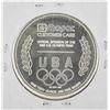 Image 2 : 1992 Barcelona Olympics 1 Troy Ounce .999 Fine Silver