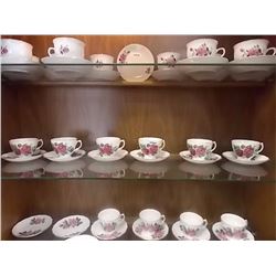 CATERING - TEA CUPS AND SAUCERS - 12PC