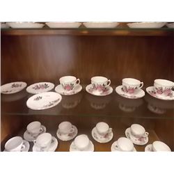 CATERING - TEA CUPS AND SAUCERS - 11PC