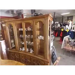 CHINA CABINET - 2 PC