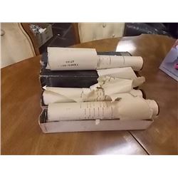 PLAYER PIANO REELS - 10 TTL