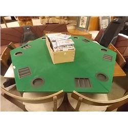 FOLDING POKER TABLE