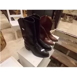 LEATHER BOOTS - BILTILITE SOLE  - MEN'S SZ 8