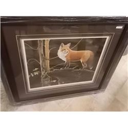 FRAMED LIMITED EDITION PRINT - PRINCE OF THE FOREST - GLENN OLSON - ESTIMATED GALLERY PRICE $