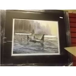 FRAMED LIMITED EDITION PRINT - "A" POD - BILL MAURISK - ESTIMATED GALLERY PRICE $