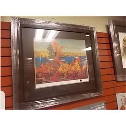 FRAMED LIMITED EDITION PRINT - GROUP OF 7 - AUTUMN FOLIAGE - TOM THOMSON  - ESTIMATED GALLERY PRICE 