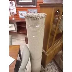 AREA CARPET - BROWN SHAG - 5 X 7'