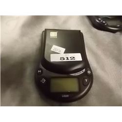 MINI DIGITAL POCKET SCALE - JSCALE JSR-100 DOUBLE DIGIT - WORKING - AS-IS