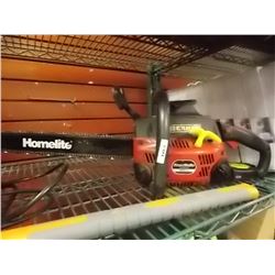 CHAIN SAW - GAS - HOMELITE - 18" BAR - TIMBERMAN POWER STROKE 45CC