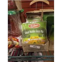 CASE OF CHOP SUEY MIX - WHEAT NOODLE SAUCE EACH CASE CONTAINS 24 X 50 GRAM PACKAGES.  RETAIL APPROX.
