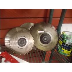 LOT OF SAW BLADES