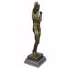 Image 5 : 18" Bronze Sculpture on Marble base Statue