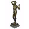 Image 9 : 18" Bronze Sculpture on Marble base Statue
