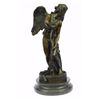 Image 9 : Angel Art Deco Style Bronze Statue on Marble base