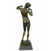 Image 7 : Angelo Famous David Bronze Sculpture on Marble base