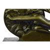 Image 3 : Bronze Sculpture on marble base Statue