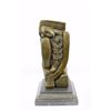 Image 10 : Abstract Woman bronze sculpture on marble base
