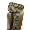 Image 3 : Abstract Woman bronze sculpture on marble base