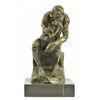 Image 9 : The Thinker Bronze Sculpture on marble base
