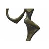 Image 3 : Abstract Dancer Bronze Sculpture on marble base Figure