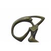 Image 4 : Abstract Dancer Bronze Sculpture on marble base Figure