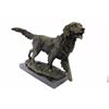 Image 5 : Golden Retriever Bronze Sculpture on Marble base