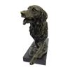 Image 6 : Golden Retriever Bronze Sculpture on Marble base