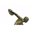 Image 3 : Bronze Sculpture Of Discus Thrower Discobolos Myron Figurine on marble base