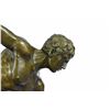 Image 4 : Bronze Sculpture Of Discus Thrower Discobolos Myron Figurine on marble base