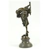 Image 4 : Dancer With Striking Pose Bronze Sculpture on marble base