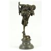 Image 6 : Dancer With Striking Pose Bronze Sculpture on marble base
