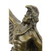 Image 5 : Native American Indian Warrior Bronze on Marble base Sculpture