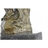 Image 2 : Thinker Symbol Of Philosophy Bronze Sculpture Hot Cast on Marble Base Figure