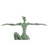 Image 4 : Contemporary Bronze Sculpture Abstract on marble base Figurative Female