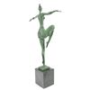 Image 6 : Contemporary Bronze Sculpture Abstract on marble base Figurative Female