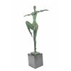 Image 9 : Contemporary Bronze Sculpture Abstract on marble base Figurative Female