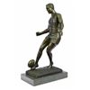 Image 5 : Muscular Rugby Player Bronze Sculpture on Marble base