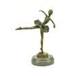 Image 4 : Tall Classical Dancer Ballerina Bronze Sculpture on marble base Figure