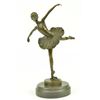 Image 6 : Tall Classical Dancer Ballerina Bronze Sculpture on marble base Figure