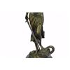 Image 2 : 14” tall Heavy Solid Bronze Lady Blind Justice bronze Statue on marble base sculpture