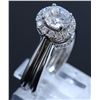 Image 2 : Silver & Cubic Zirconia Ring:3.01Gms/Cubic Zirconia:0.39Ct/Silver & Cubic Zirconia Band:2.14Gmscubic
