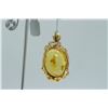 Image 2 : 18K:11G/Diamond:0.11Ct/Ruby:0.05Ct/Amber:1Ea