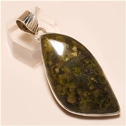Rain Forest Pendant Solid Sterling Silver