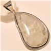 Image 1 : Moonstone Pendant Solid Sterling Silver