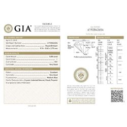 GIA/Round/I/VS1/0.8Ct